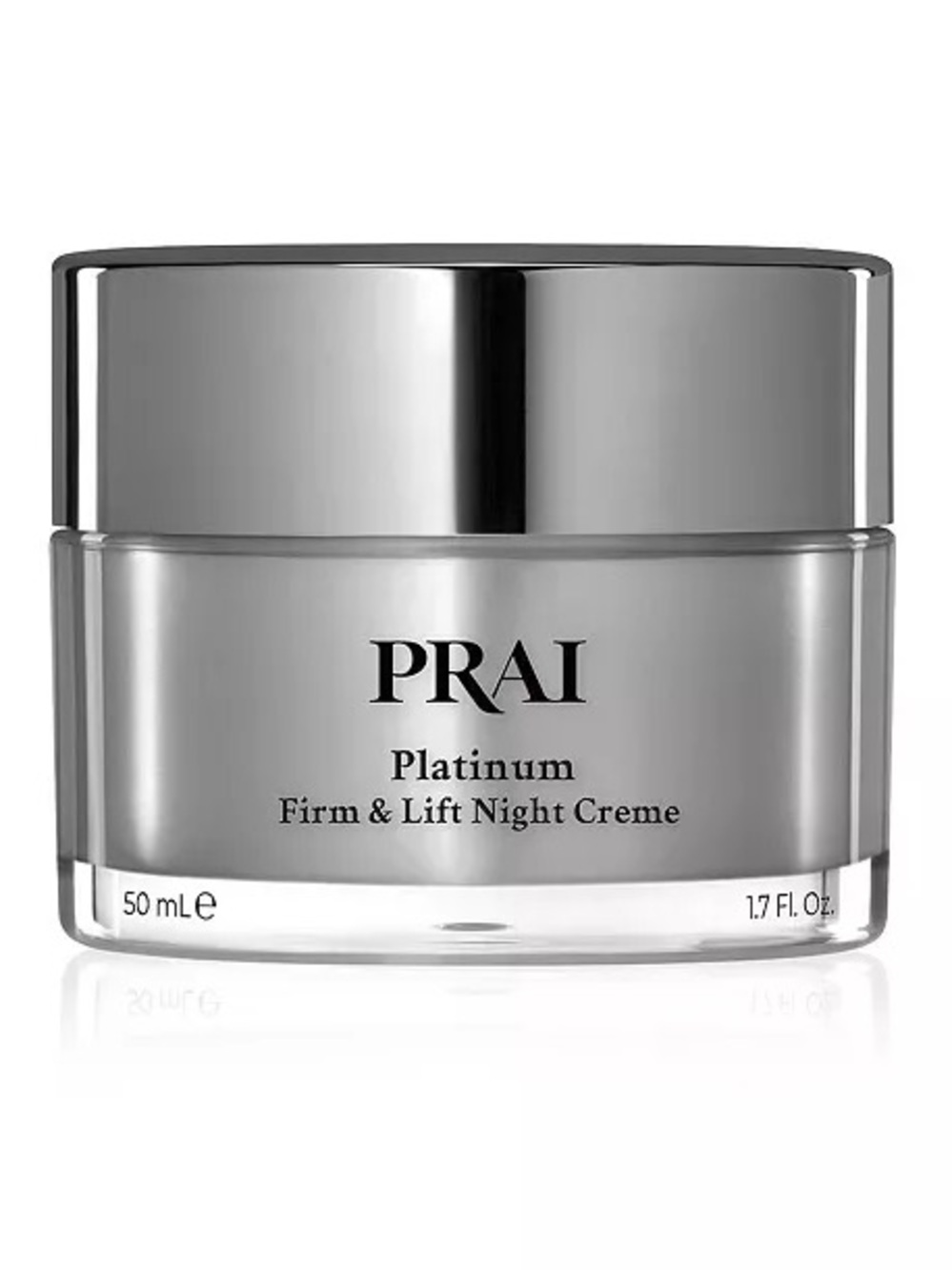 PRAI Platinum Firm & Lift Night Creme - Silver